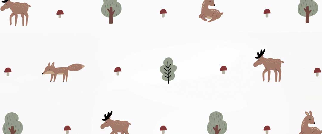Animalitos del bosque nórdicos