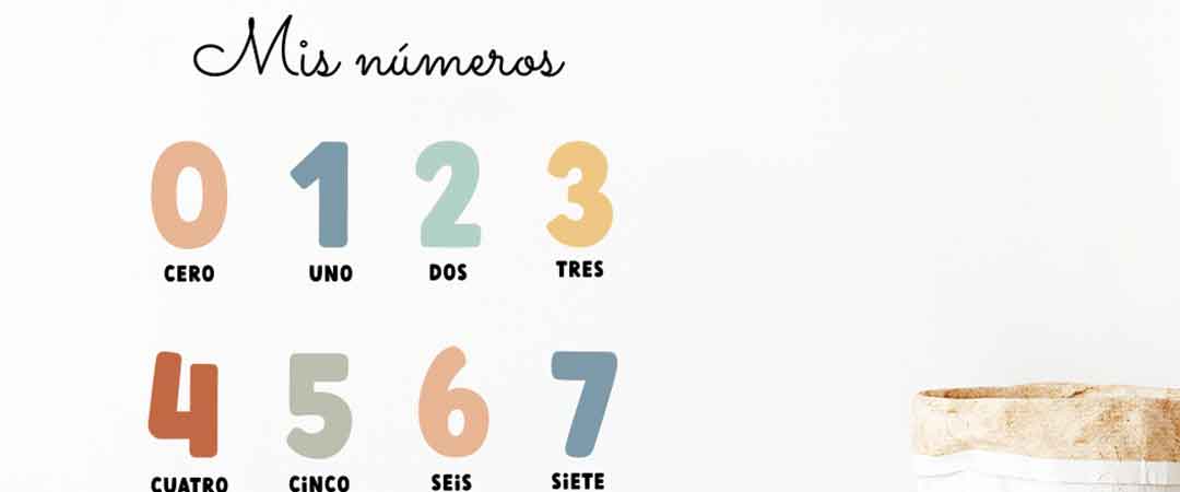 Números coloridos