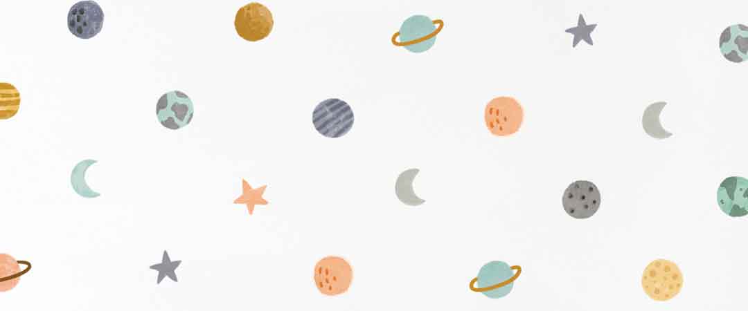 Planetas coloridos