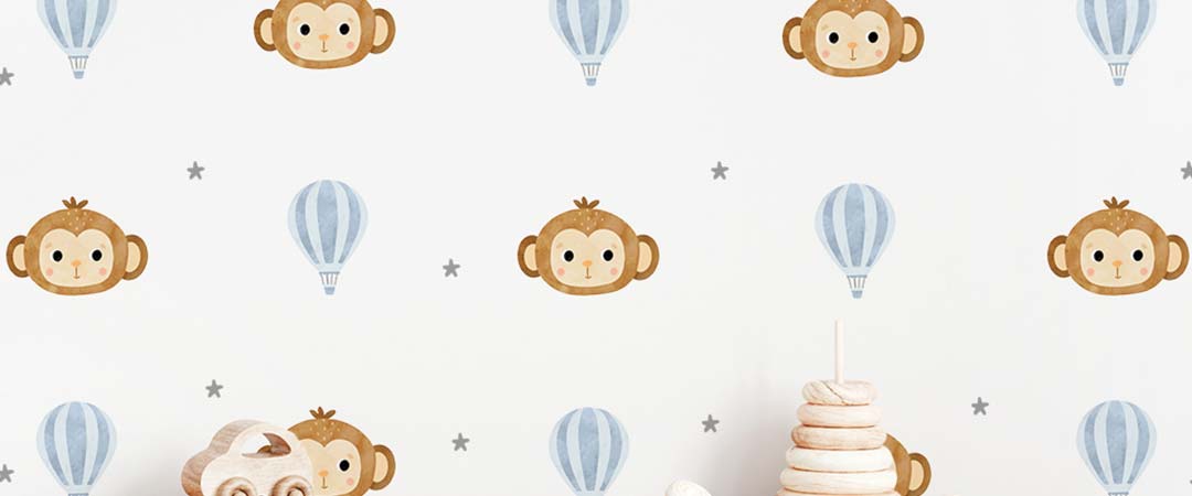 Monitos y globos
