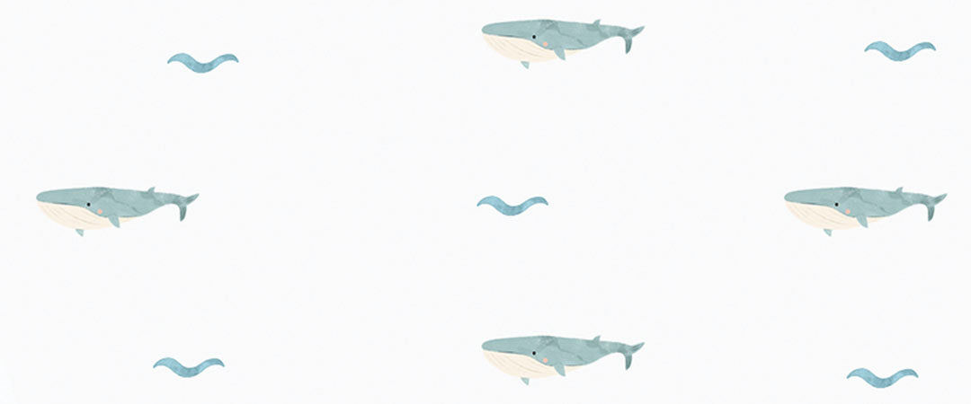 Ballenas y olas