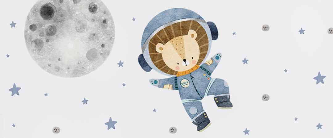 Leoncito astronauta