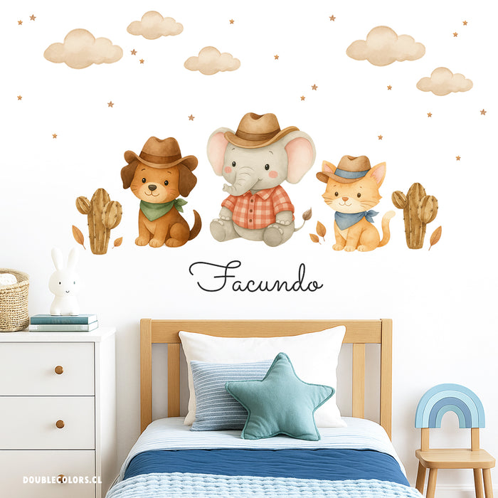 Animalitos cowboy