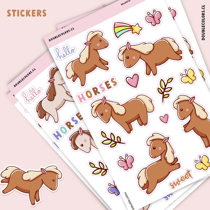 Stickers "Caballitos M1"