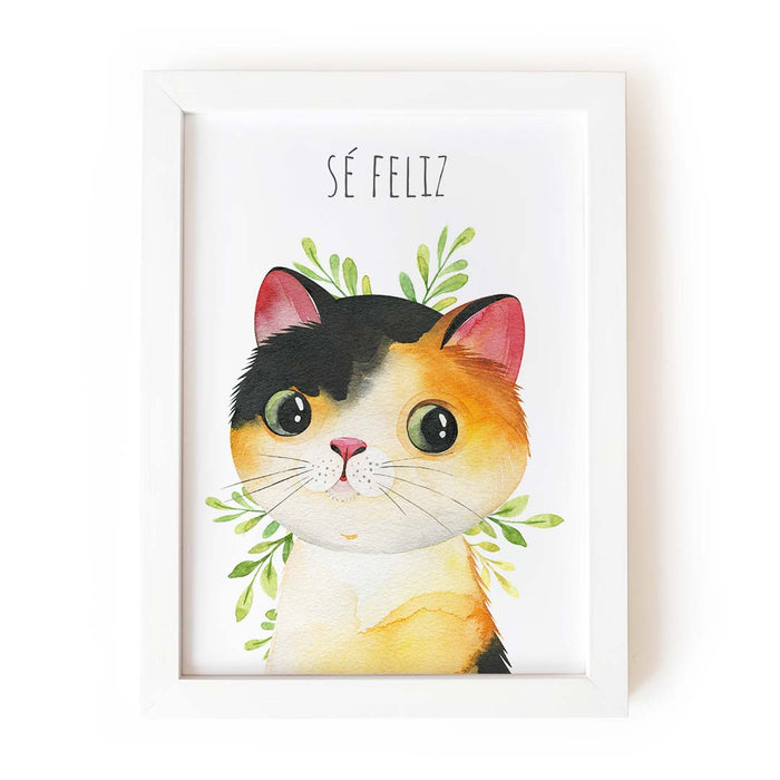 Gatito sé feliz