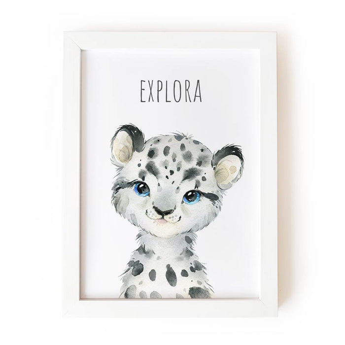 Leopardo explora