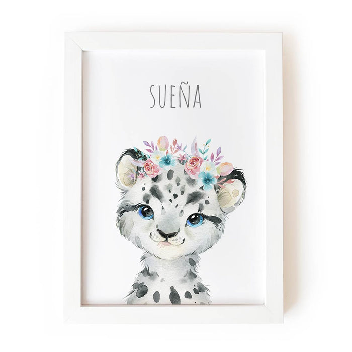 Leopardo floral