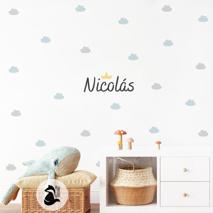 Nubecitas y nombre
