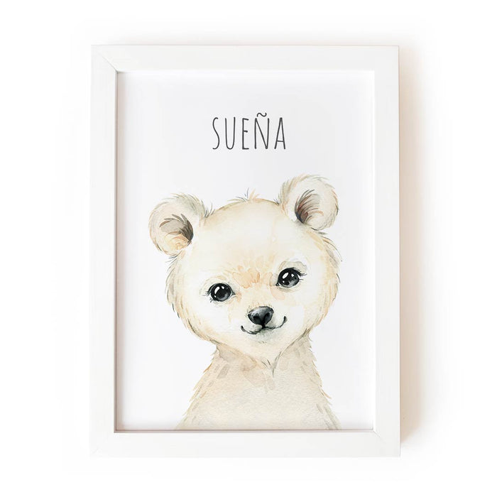 Oso polar sueña