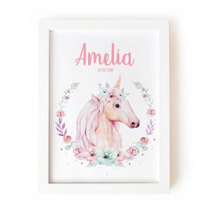 Unicornio floral