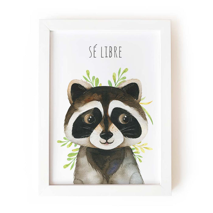 Mapache sé libre