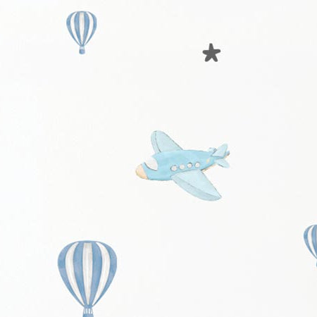 Aviones, globos y estrellas