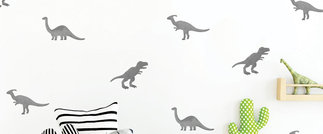 Siluetas de dinosaurio