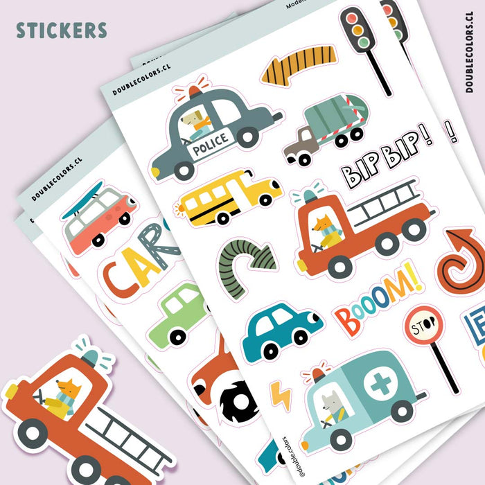 Stickers "Autitos M1"