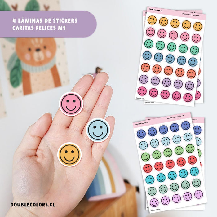 Stickers "Caritas felices M1"