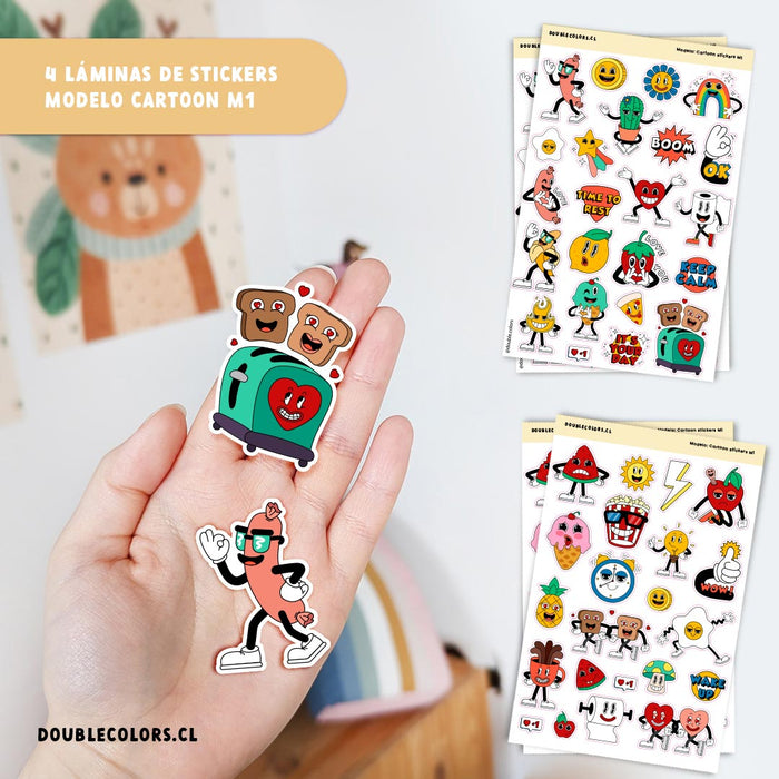 Stickers "Cartoon stickers M1"