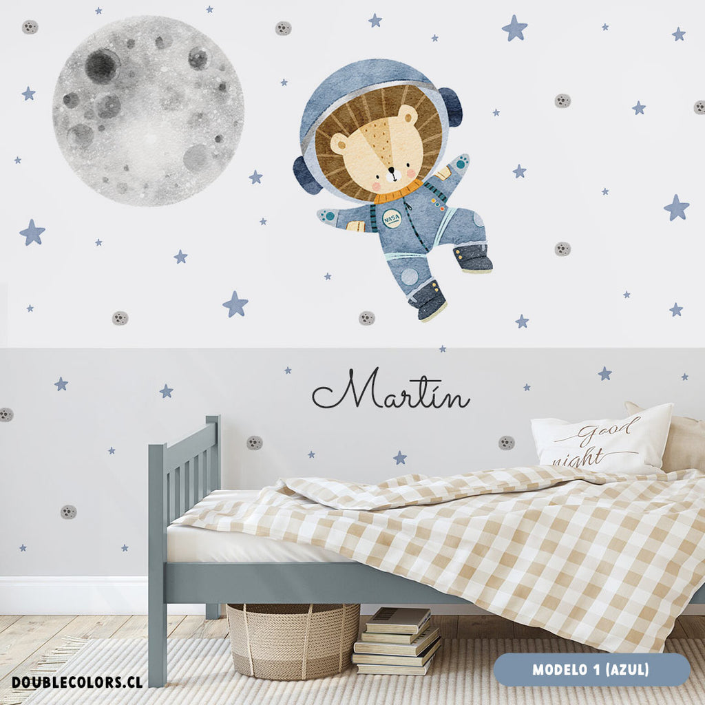 Leoncito astronauta