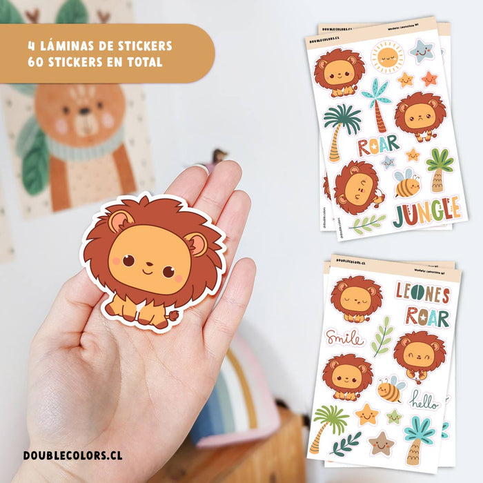 Stickers "Leoncitos M1"