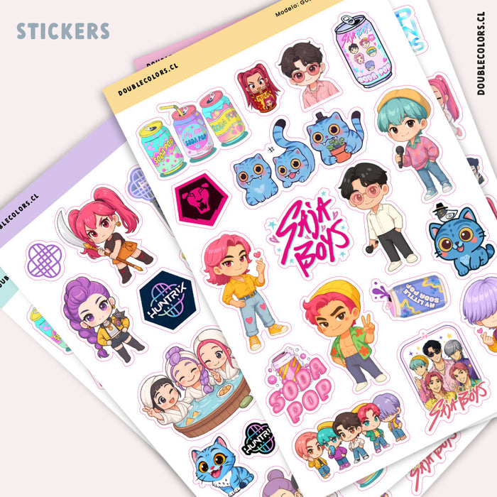 Stickers "Guerreras K-POP"