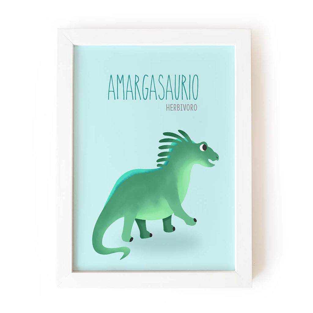 Amargasaurio turquesa