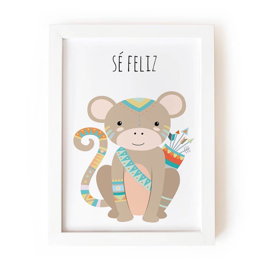 Monito sé feliz