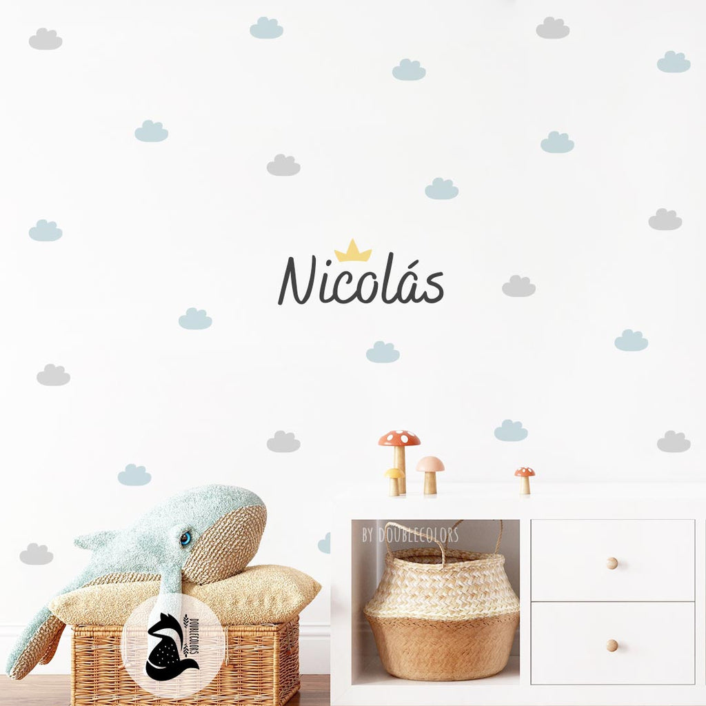 Nubecitas y nombre