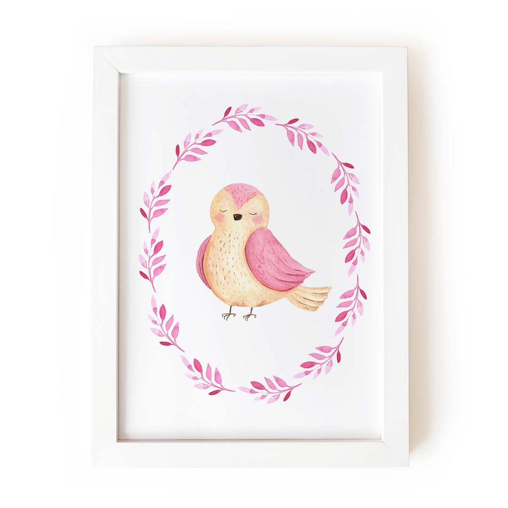 Pajarito rosa