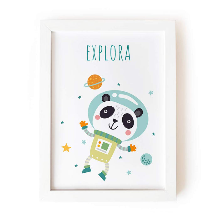 Panda astronauta