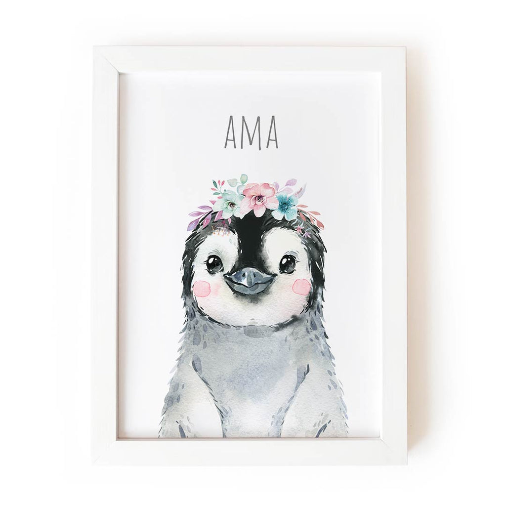 Pingüino floral