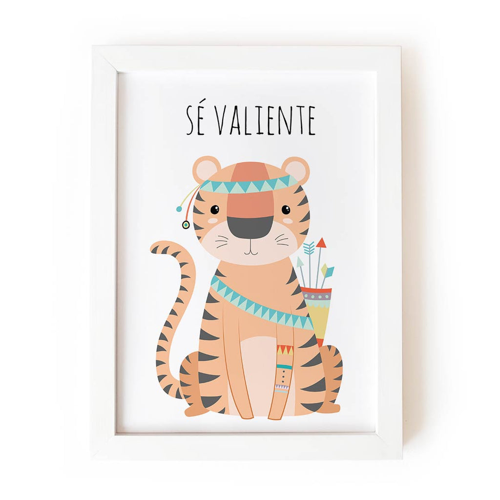 Tigre sé valiente