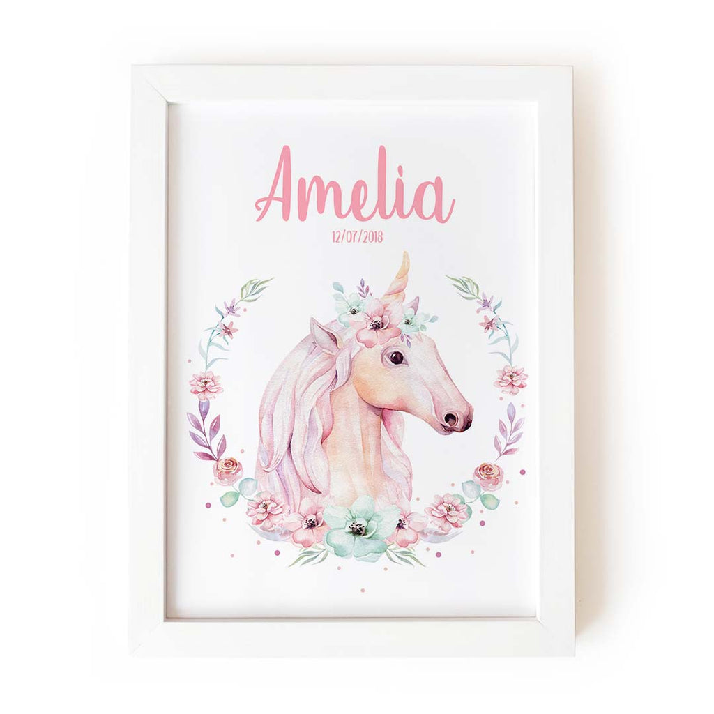 Unicornio floral